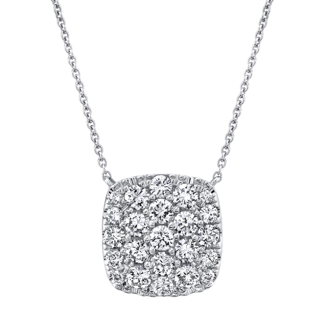 Necklaces Necklaces in White Gold containing Diamond 427627