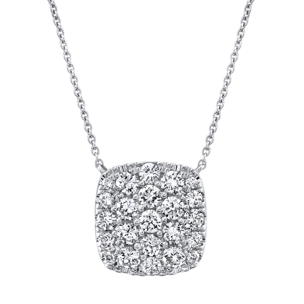 Necklaces Necklaces in White Gold containing Diamond 427627