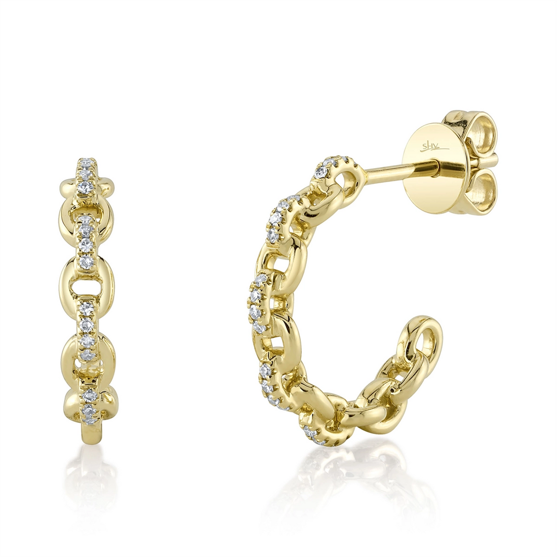 Earrings Earrings in Yellow Gold containing Diamond 427631