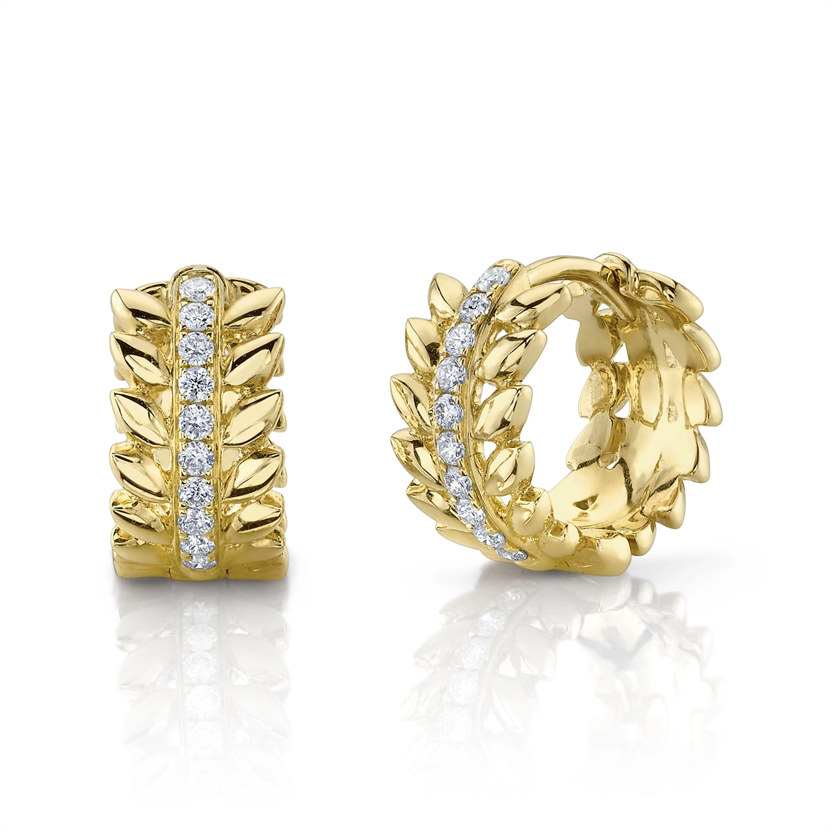Earrings Earrings in Yellow Gold containing Diamond 427644