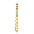 Wedding Bands Wedding Rings in Yellow Gold containing Diamond 427647