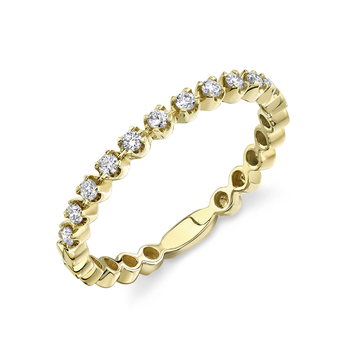 Wedding Bands Wedding Rings in Yellow Gold containing Diamond 427647