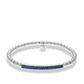 Hulchi Belluni Bracelets in White Gold containing Sapphire 21348BL-WS