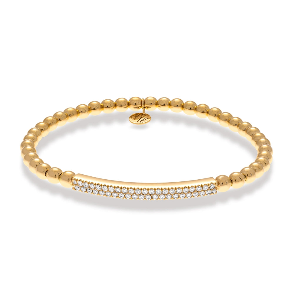 Hulchi Belluni Bracelets in Yellow Gold containing Diamond 21348H4-YW