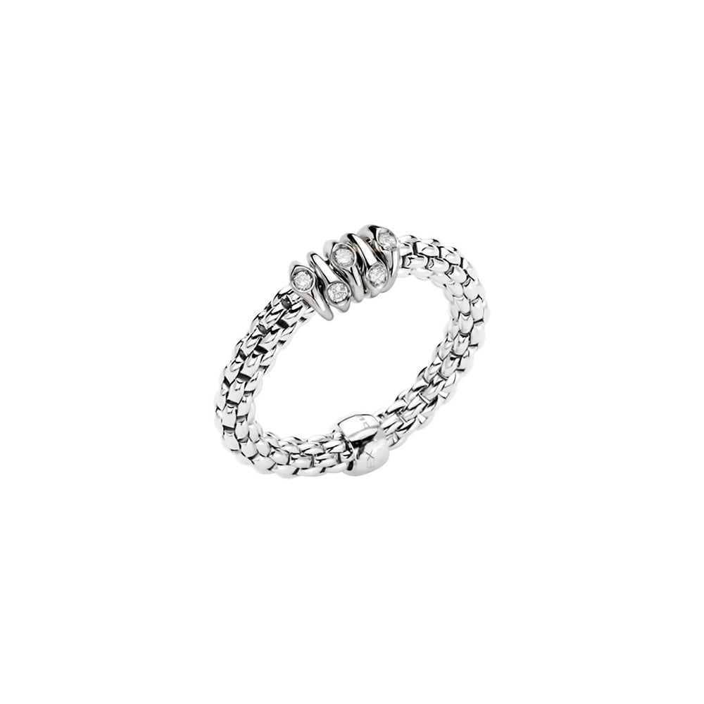FOPE Rings in White Gold containing Diamond 74608AX_BB_B_XBX_00M