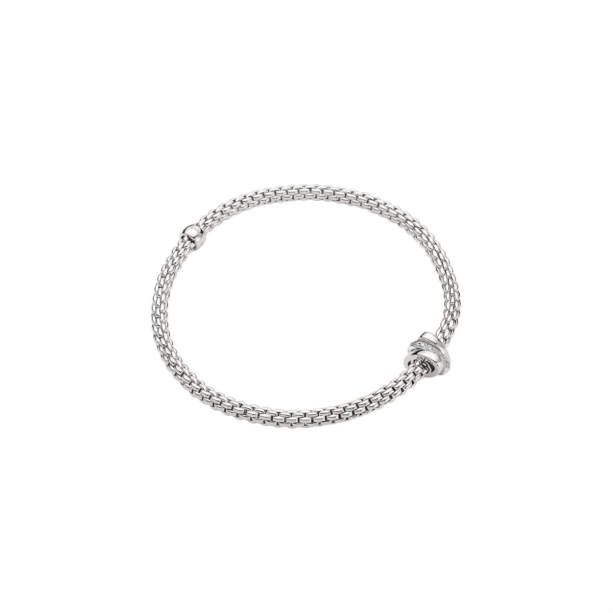 FOPE Bracelets in White Gold containing Diamond 74408BX_BB_B_BBB_00S