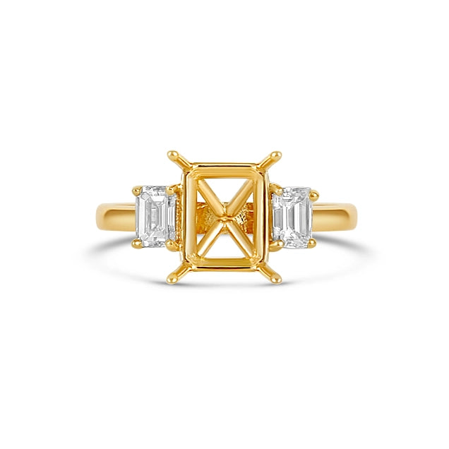 Engagement Collections Engagement Rings in Yellow Gold containing Diamond 427763