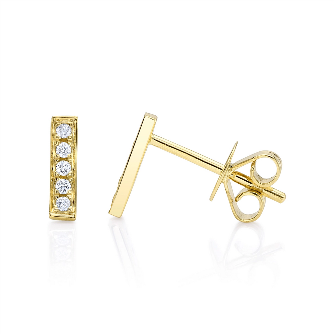 Earrings Earrings in Yellow Gold containing Diamond 427792