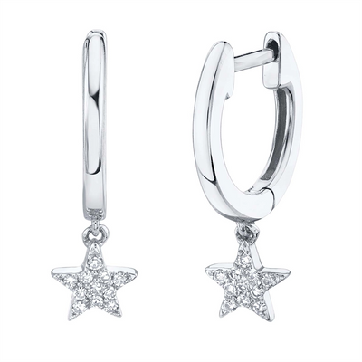Earrings Earrings in White Gold containing Diamond 427795