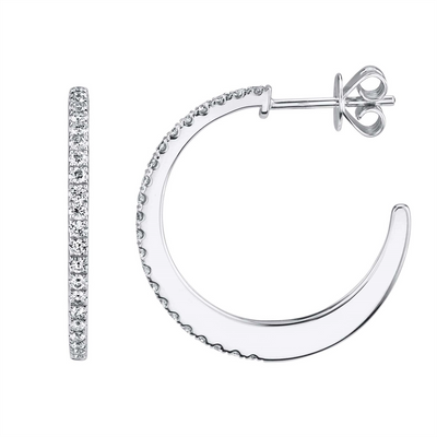 csv_image Earrings Earring in White Gold containing Diamond 427798
