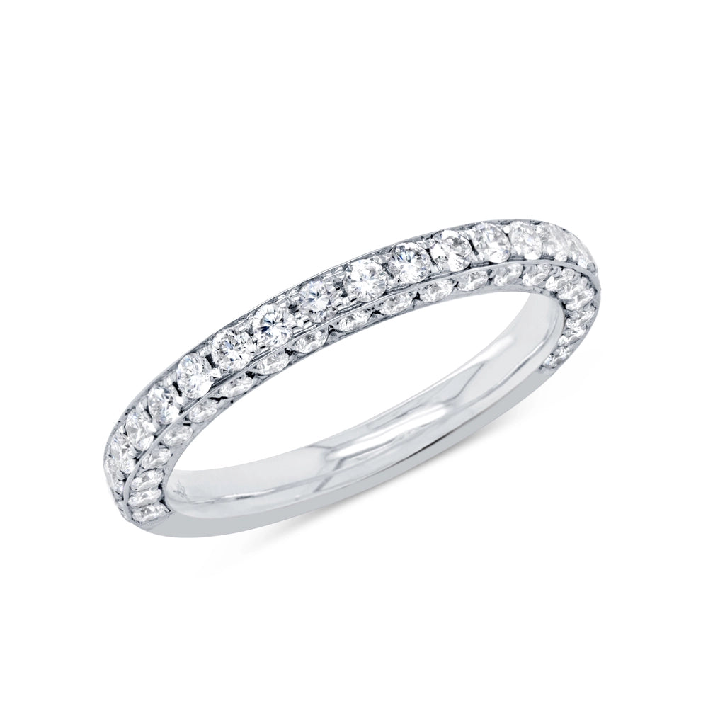 Wedding Bands Wedding Rings in White Gold containing Diamond 427816