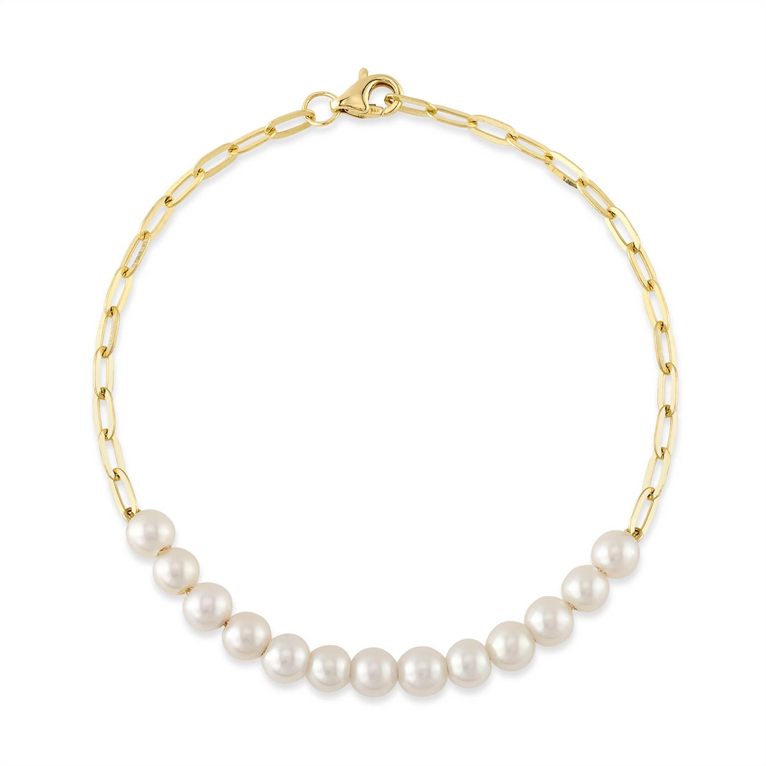 Bracelets Bracelets in Yellow Gold containing Pearl 427843