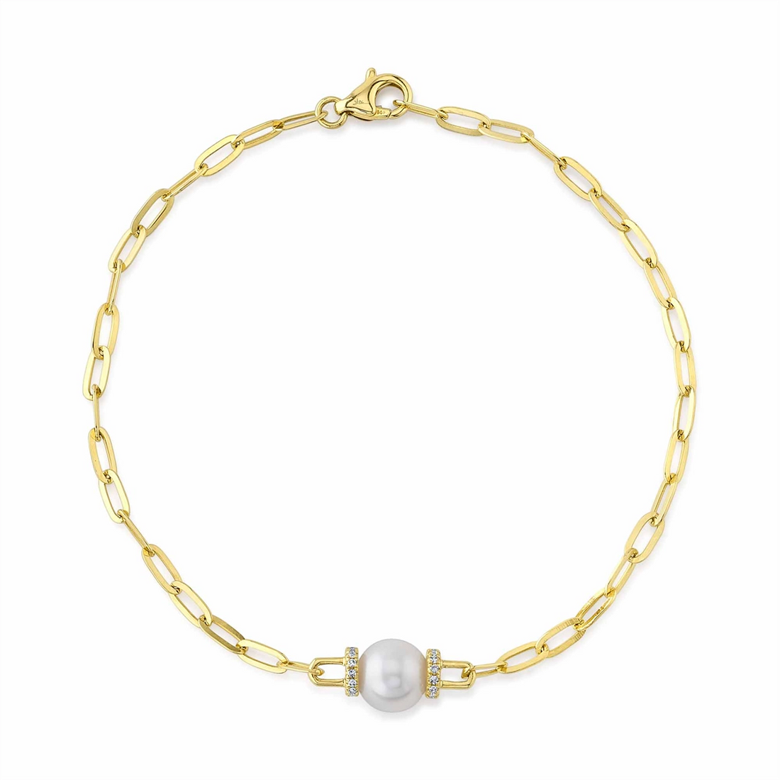 Bracelets Bracelets in Yellow Gold containing Multi-gemstone, Diamond, Pearl 427846