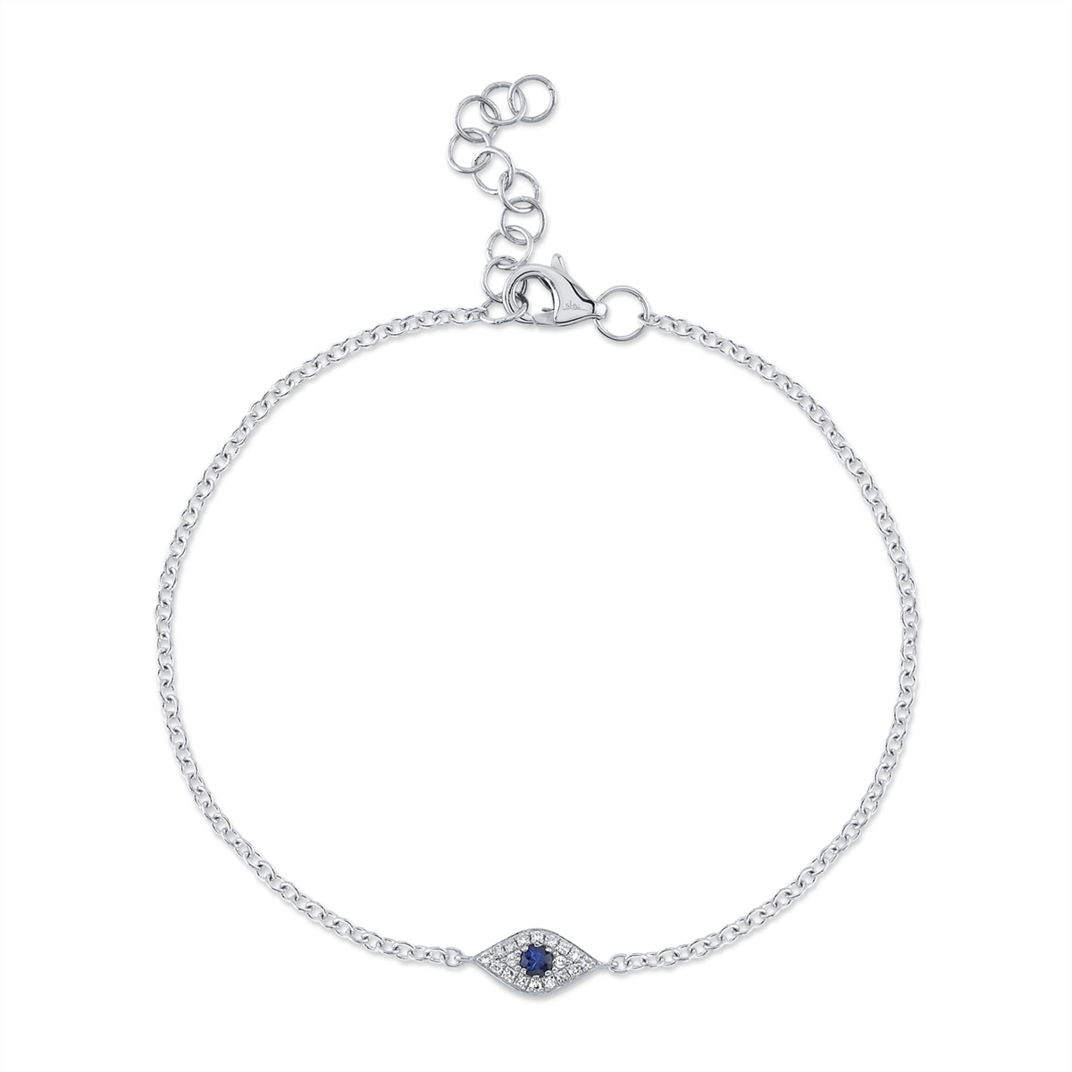 Bracelets Bracelets in White Gold containing Multi-gemstone, Diamond, Sapphire 427848