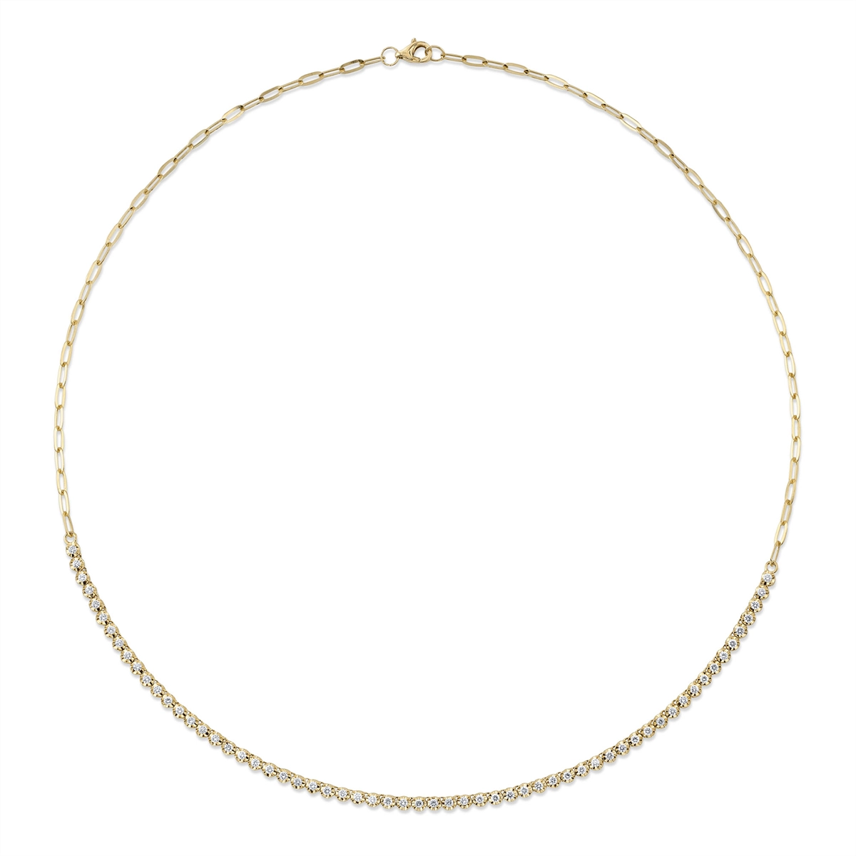 Necklaces Necklaces in Yellow Gold containing Diamond 427859