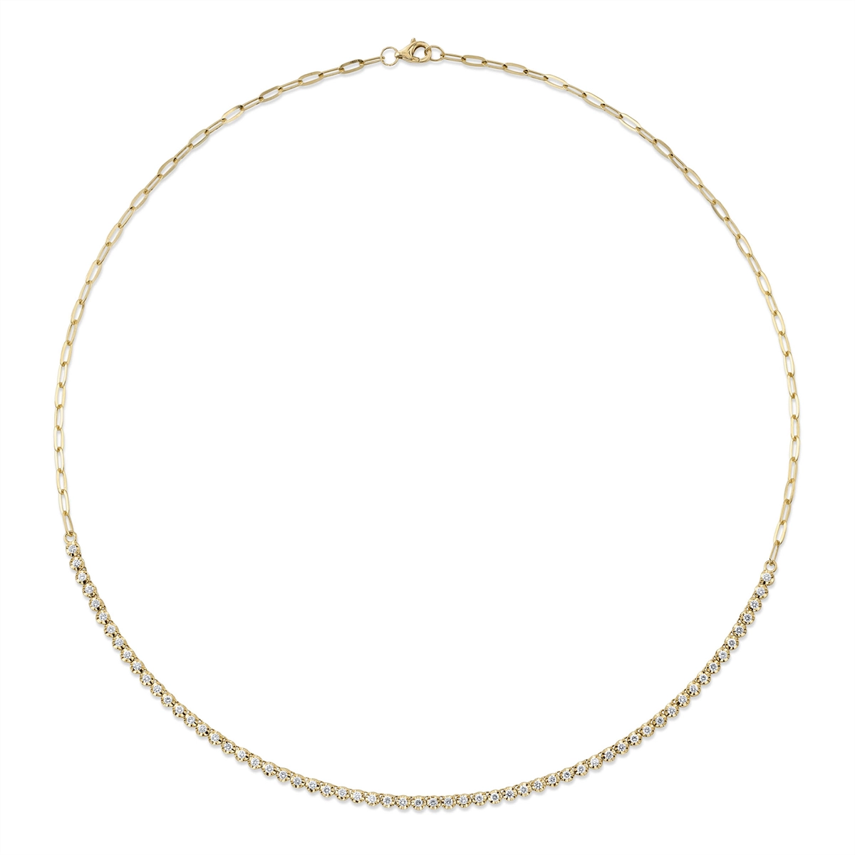Necklaces Necklaces in Yellow Gold containing Diamond 427859