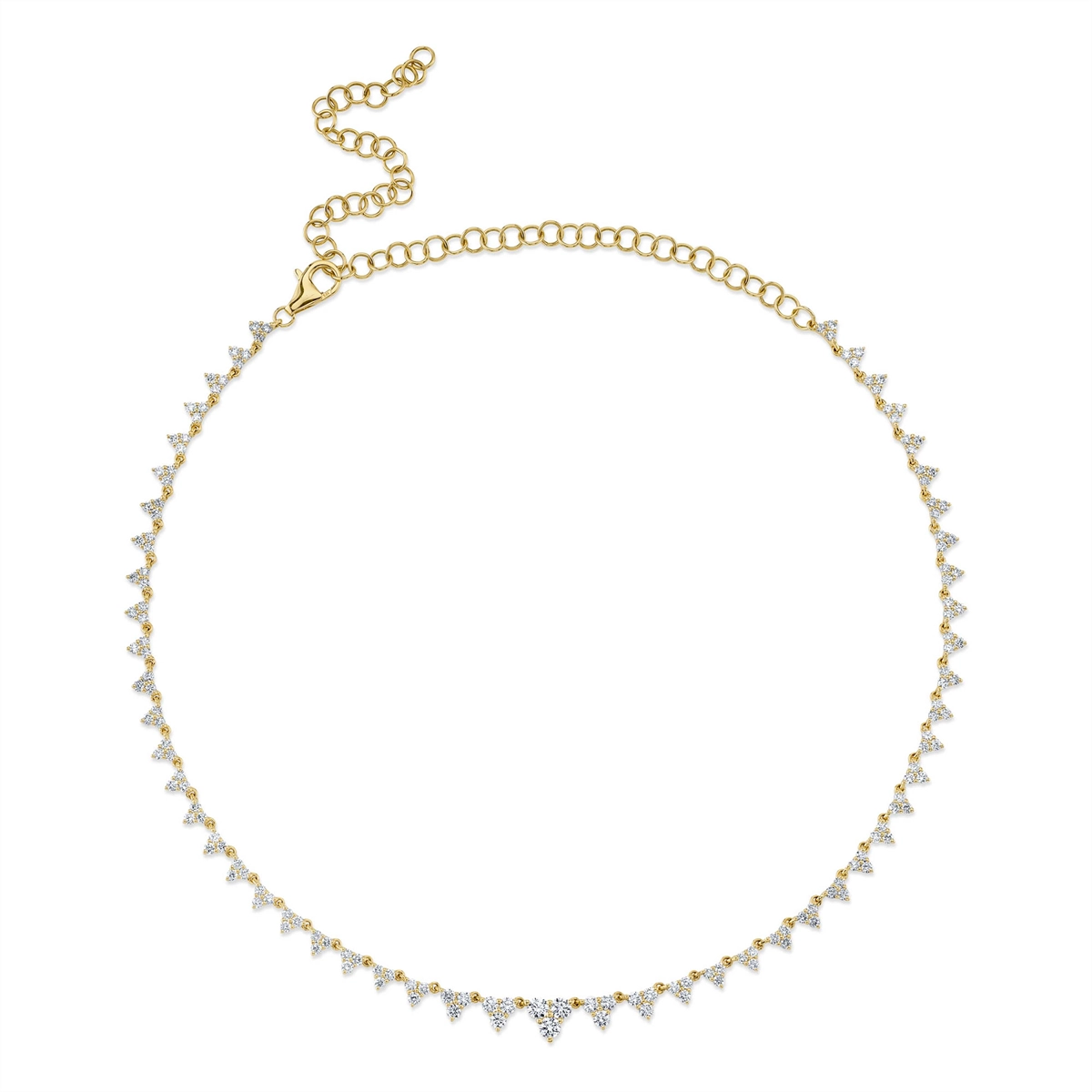Necklaces Necklaces in Yellow Gold containing Diamond 427862