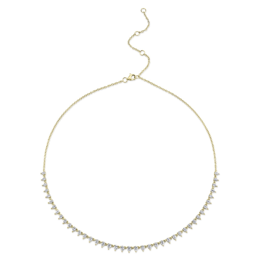 Necklaces Necklaces in Yellow Gold containing Diamond 427869