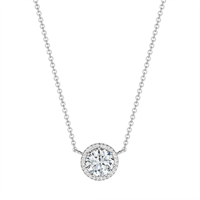 Tacori Necklaces in White Gold containing Diamond FP 670 8.5 FW
