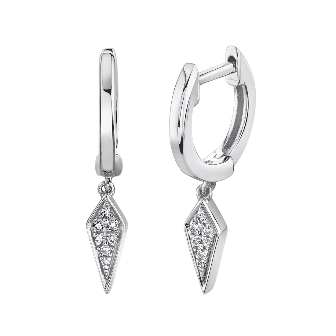 Earrings Earrings in White Gold containing Diamond 428180