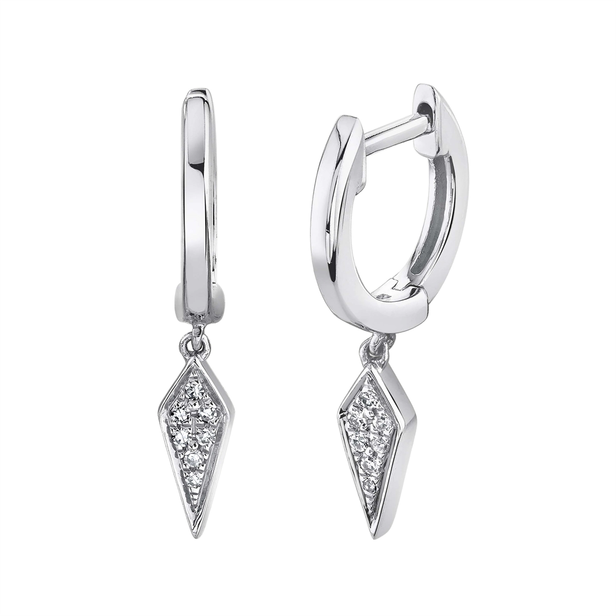 Earrings Earrings in White Gold containing Diamond 428180