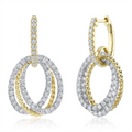 Earrings Earrings in Mixed Metals containing Diamond 428185
