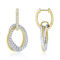 Earrings Earrings in Mixed Metals containing Diamond 428185