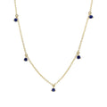 Necklaces Necklaces in Yellow Gold containing Sapphire 428188