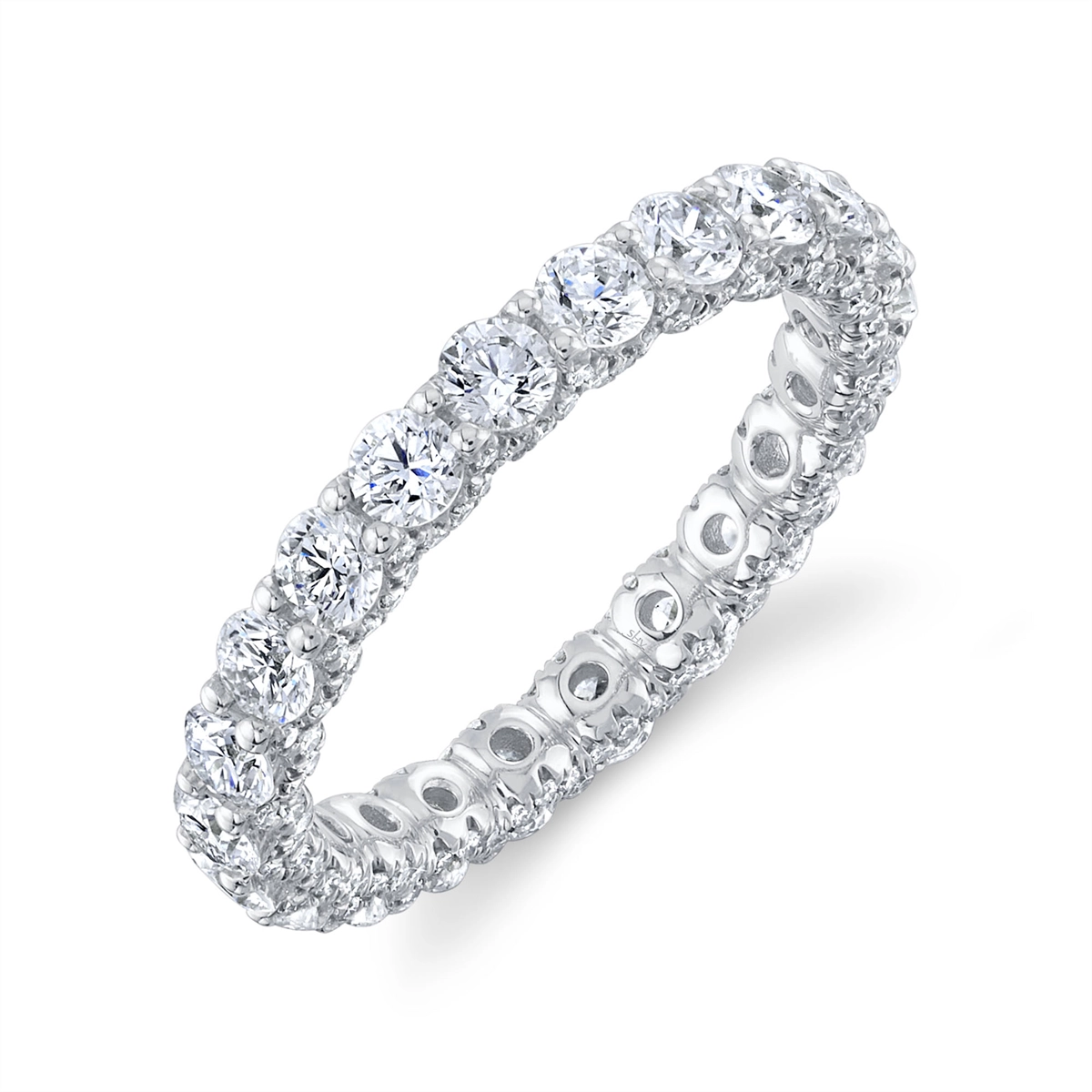 Wedding Bands Wedding Rings in White Gold containing Diamond 428191