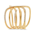 Rings Rings in Yellow Gold containing Diamond 428193