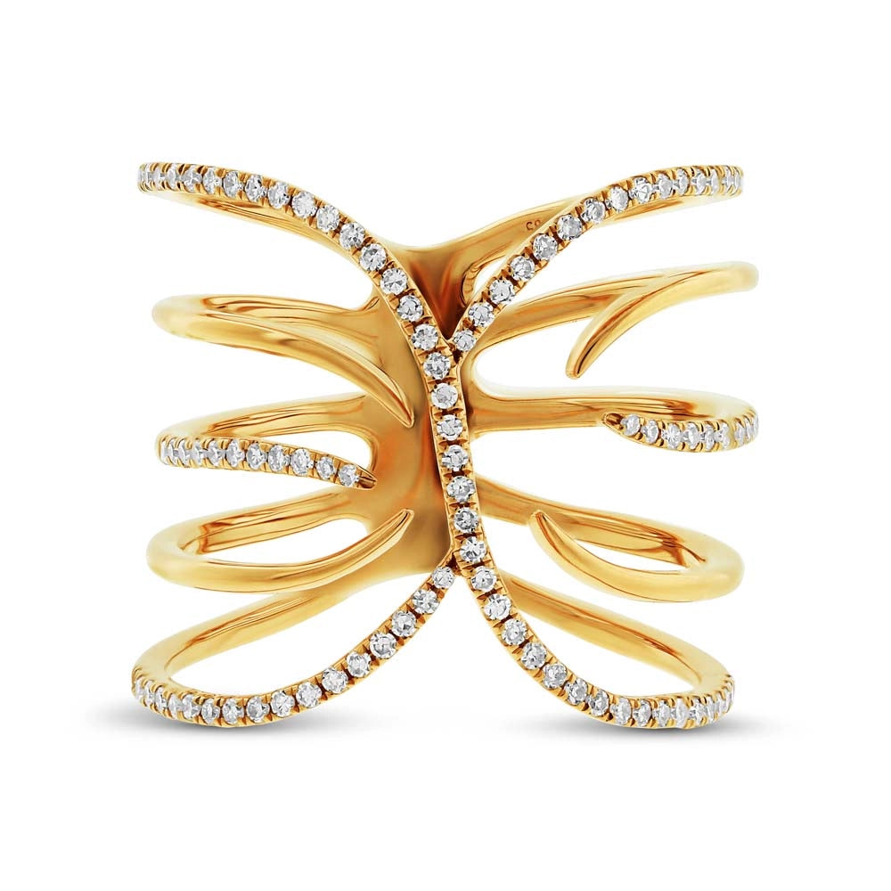 Rings Rings in Yellow Gold containing Diamond 428193