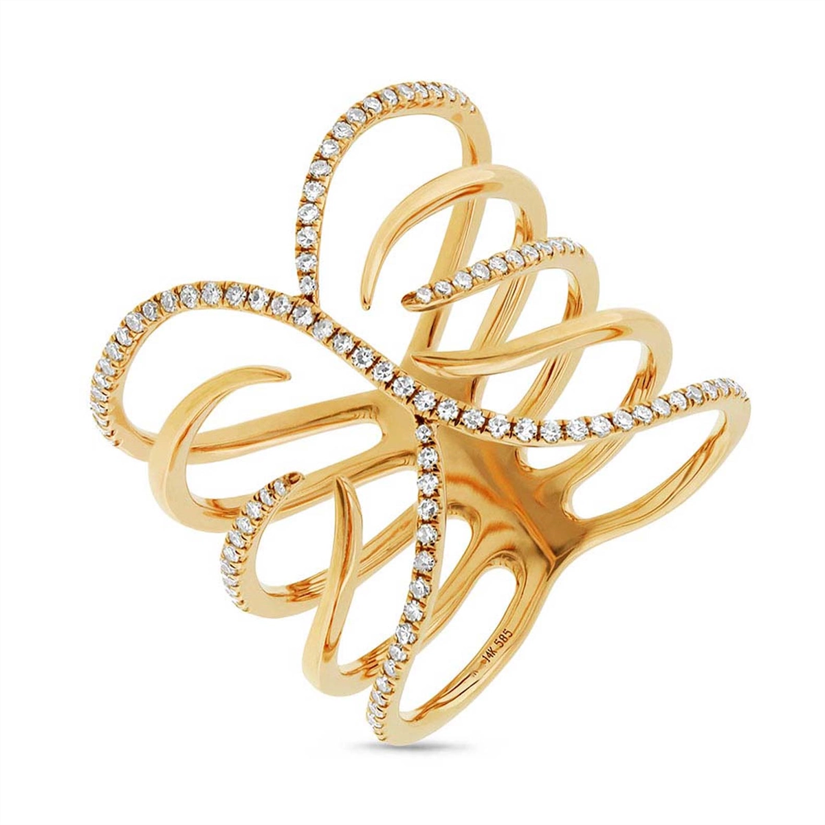 Rings Rings in Yellow Gold containing Diamond 428193