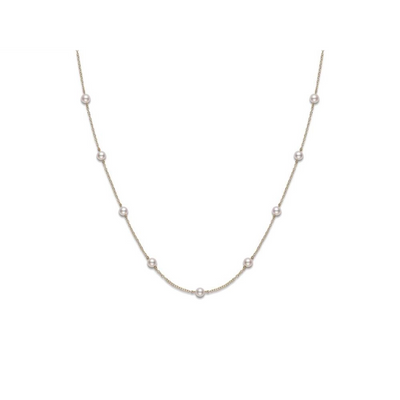 csv_image Mikimoto Necklace in Yellow Gold containing Pearl PCQ158LKP065