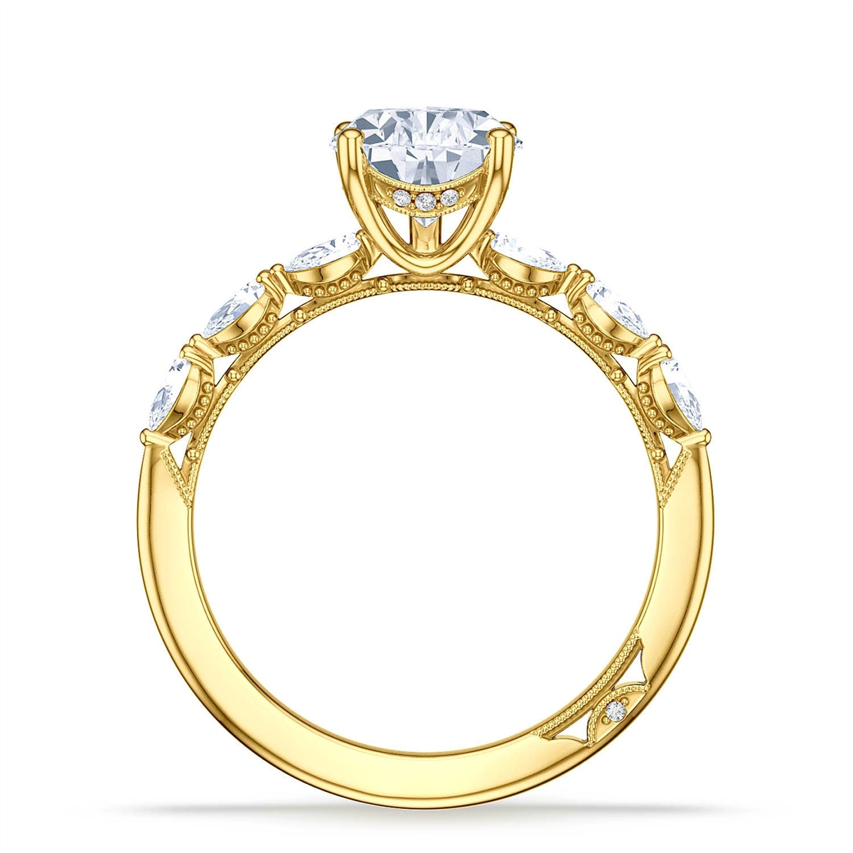 Tacori Engagement Rings in Yellow Gold containing Diamond 428567
