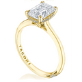 Tacori Engagement Rings in Yellow Gold containing Diamond HT 2580 EC 8.5X6 Y