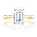 Tacori Engagement Rings in Yellow Gold containing Diamond HT 2580 EC 8.5X6 Y