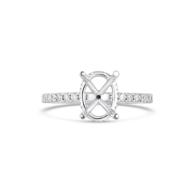 Engagement Collections Engagement Rings in White Gold containing Diamond 428672