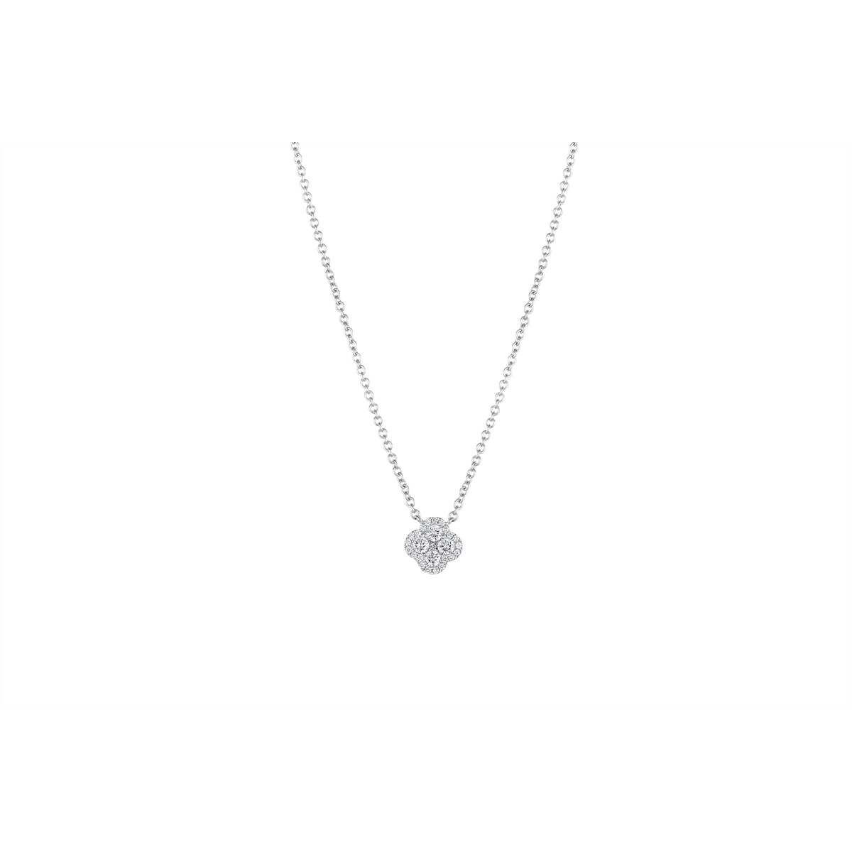 Necklaces Necklaces in White Gold containing Diamond 428704
