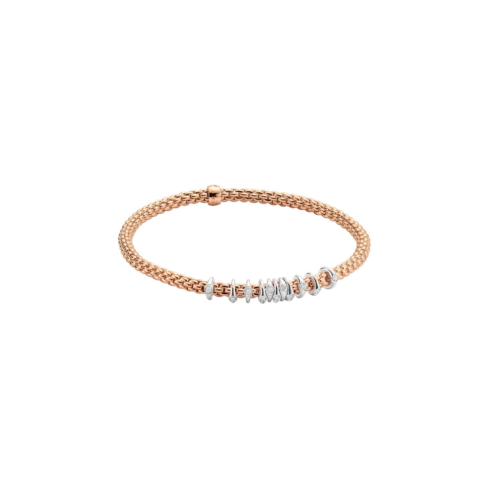 FOPE Bracelets in Rose Gold containing Diamond 74708BX_BB_R_XBX_00L