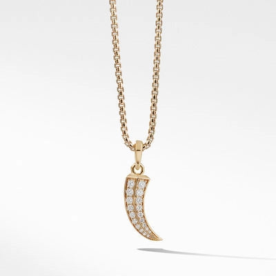 David Yurman Pendants in Yellow Gold containing Diamond D25182M88ADI