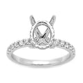 Engagement Collections Engagement Rings in White Gold containing Diamond 428960