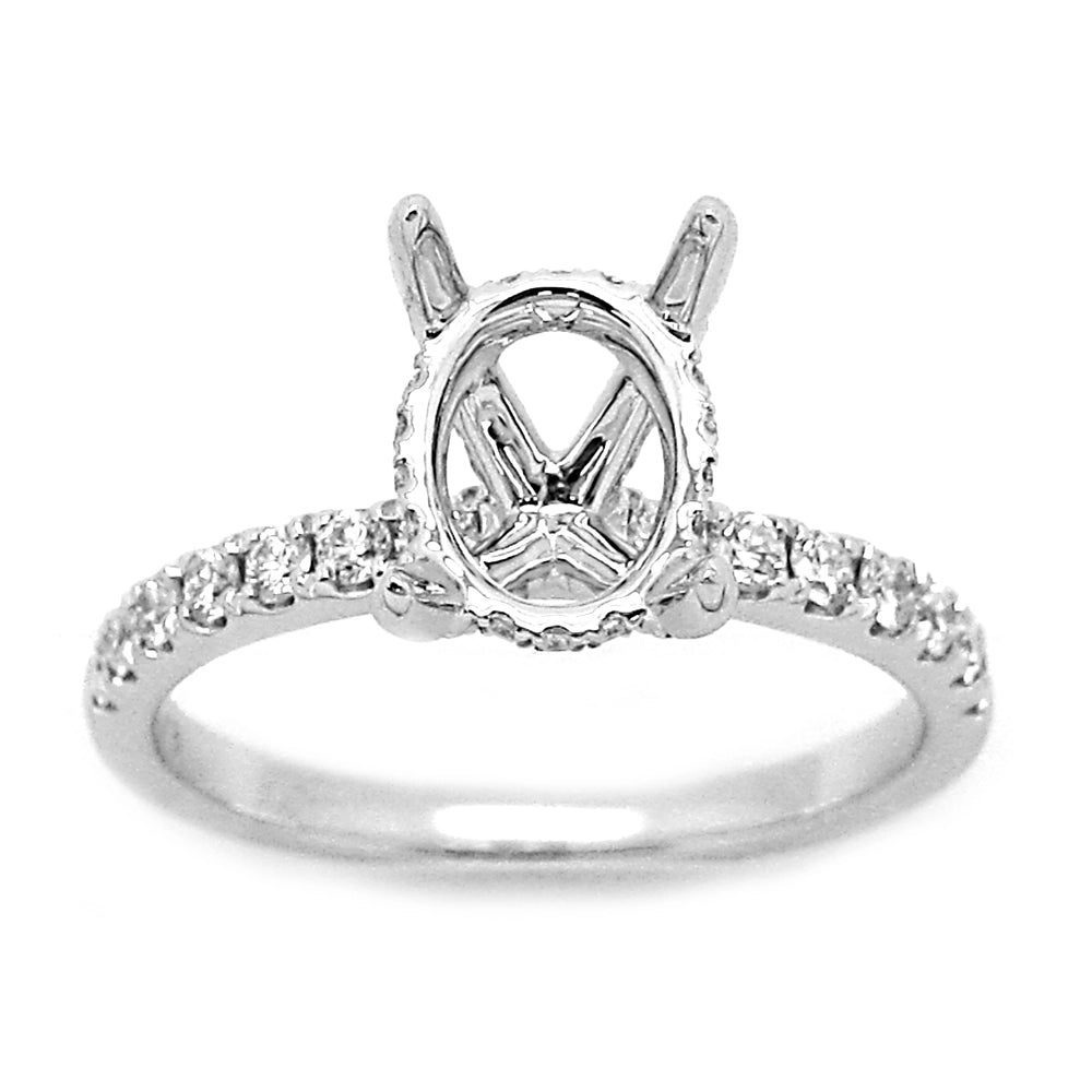 Engagement Collections Engagement Rings in White Gold containing Diamond 428960