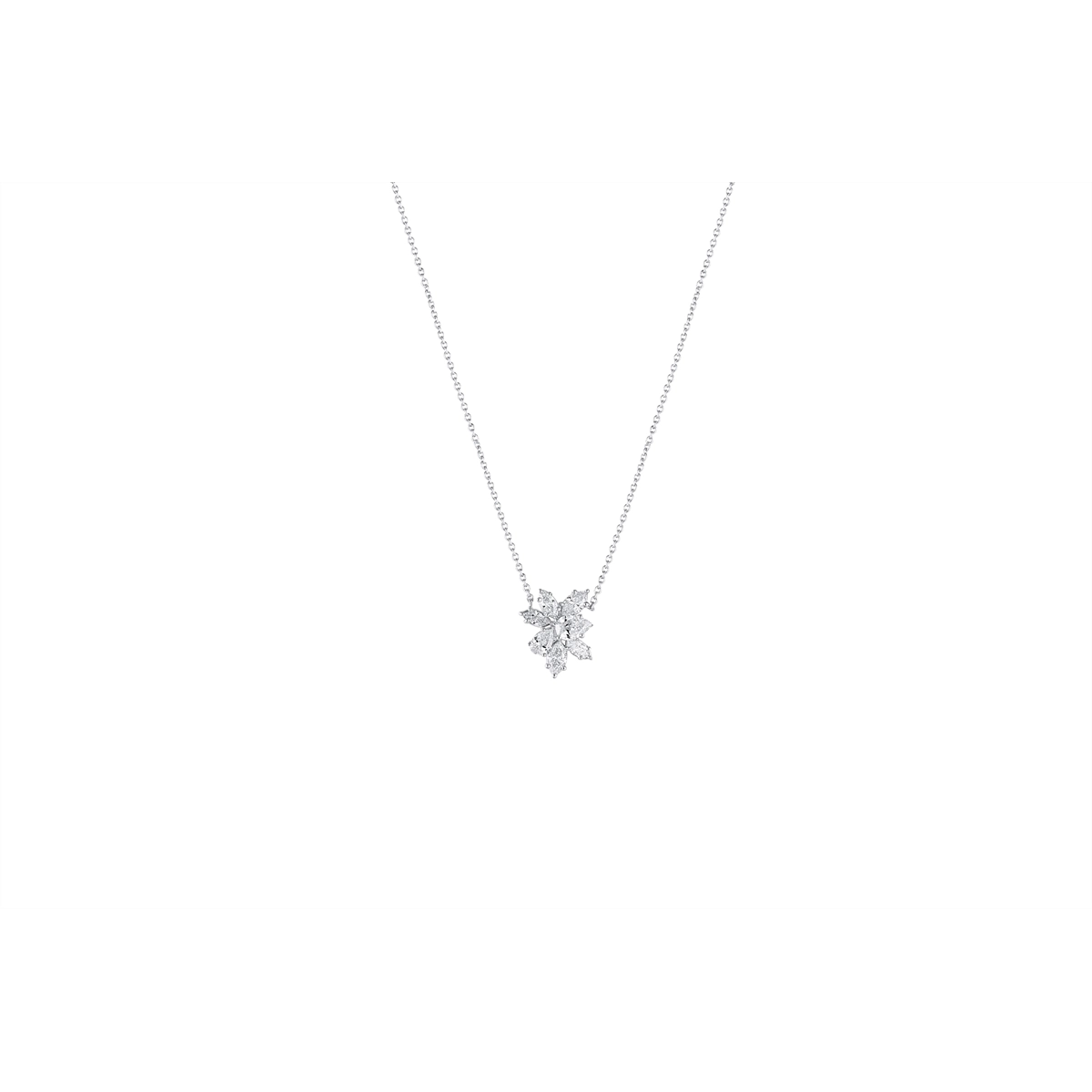 Necklaces Necklaces in White Gold containing Diamond 428966