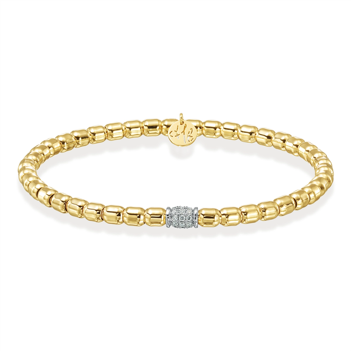 Hulchi Belluni Bracelets in Yellow Gold containing Diamond 20323H-YWW