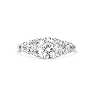 Frederic Sage Engagement Rings in White Gold containing Diamond RM4068-15-4W
