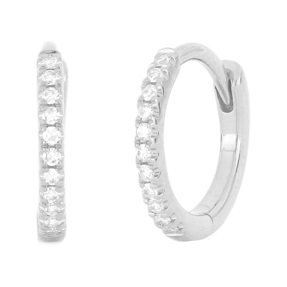 Earrings Earrings in White Gold containing Diamond 429073