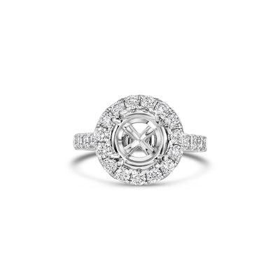 csv_image Engagement Collections Engagement Ring in White Gold containing Diamond 429168