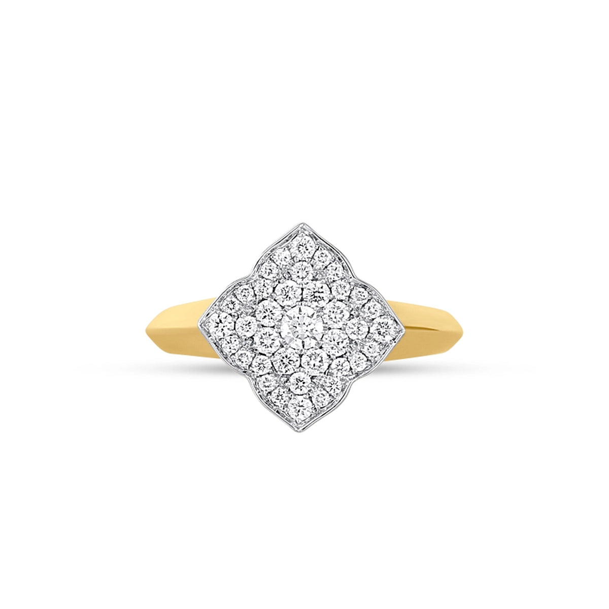 csv_image Frederic Sage Ring in Mixed Metals containing Diamond R1529-4-YW