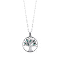 Frederic Sage Necklaces in White Gold containing Other, Multi-gemstone, Diamond P3108A-MPC-4W