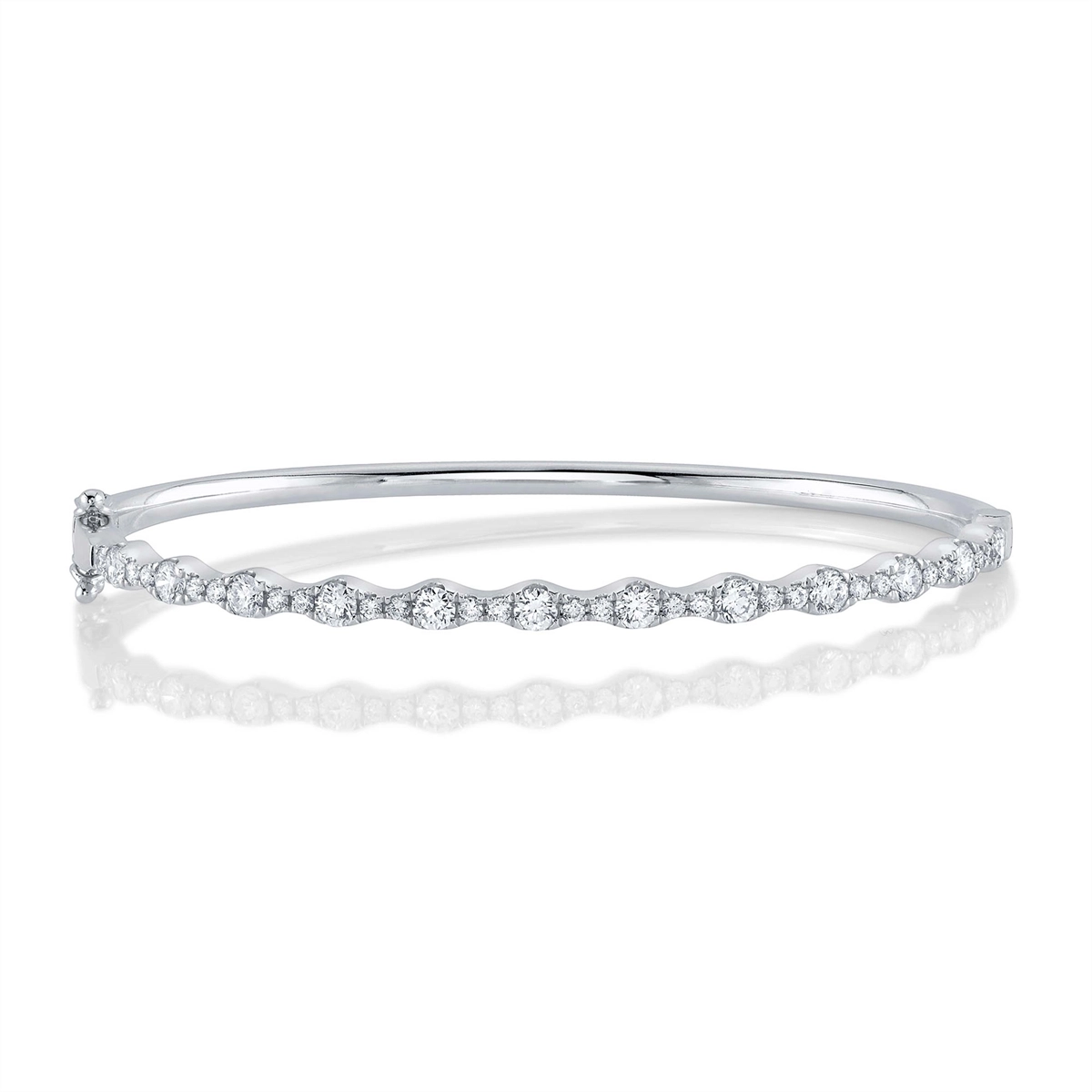 Bracelets Bracelets in White Gold containing Diamond 429318